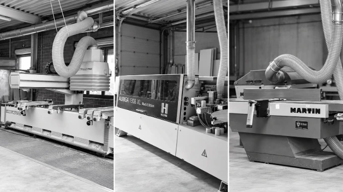 Atelier en CNC machine